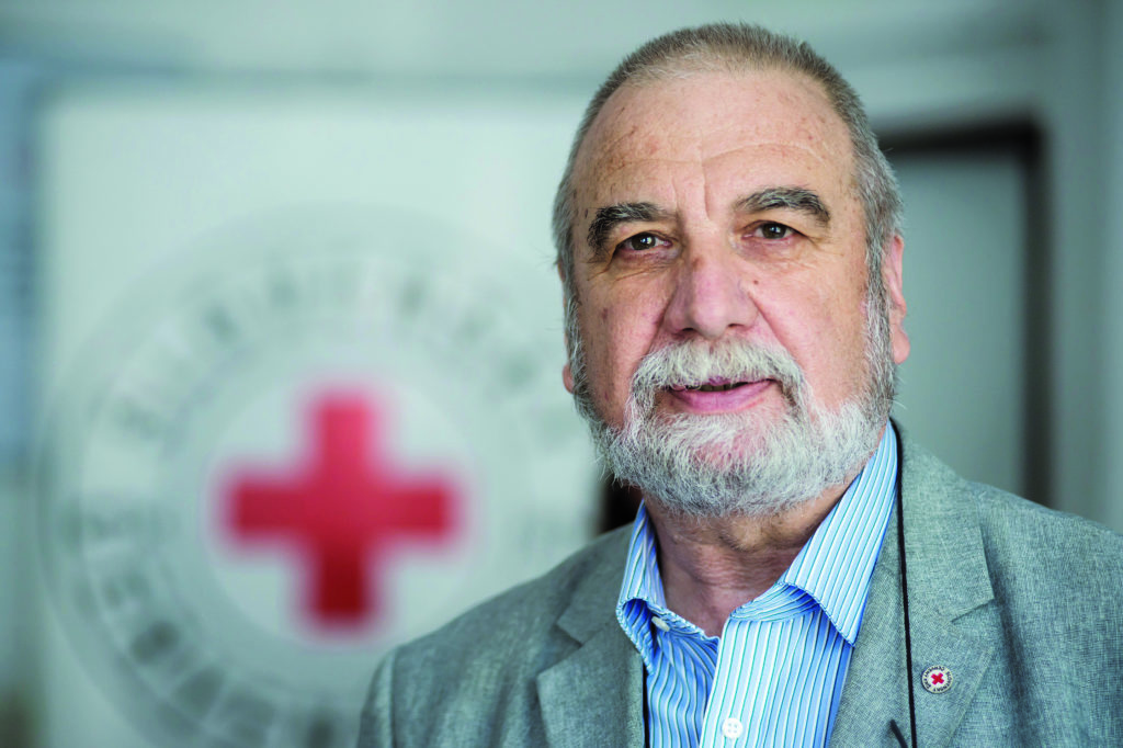 MUDr. Viliam Dobiáš, prezident Slovenského Červeného kríža